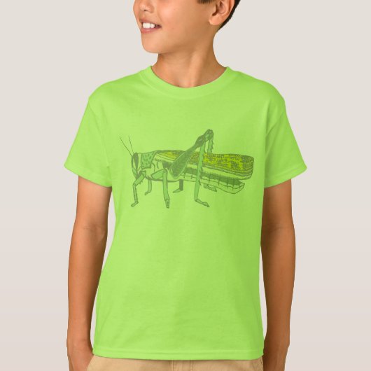 Grasshopper Kinder Shirt (Voorkant)