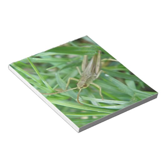 Grasshopper-laptop Notitieblok (Schuin)