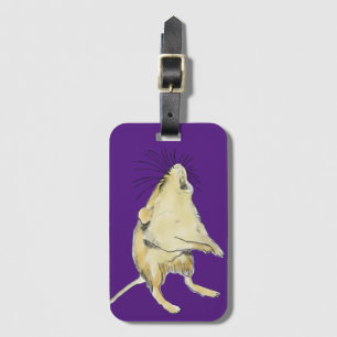 Grasshopper Mouse Bagagelabel