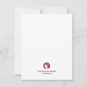 Grasshopper Note-Kaart Notitiekaartje (Achterkant)