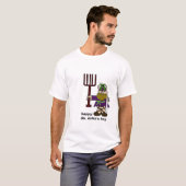 Grasshopper op St. Urho's Pet T-Shirt (Voorkant volledig)