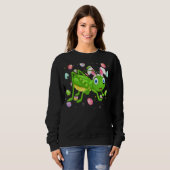 Grasshopper Paaspap Funny Grasshopper Pasen Trui (Voorkant volledig)