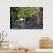Grasshopper Point Creek 1429 Poster (Keuken)