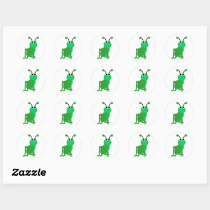 Grasshopper Ronde Sticker
