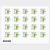 Grasshopper Ronde Sticker (Vel)