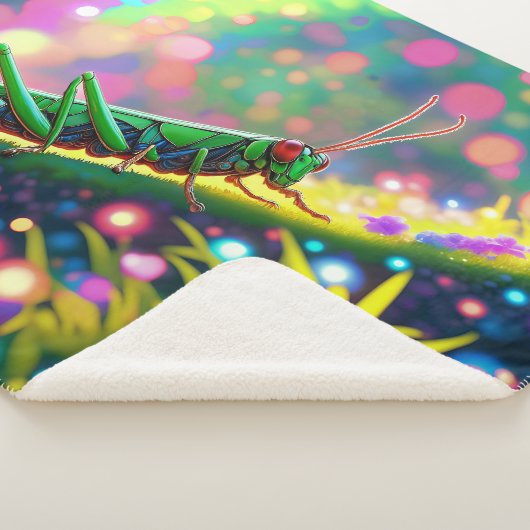 Grasshopper Sherpa Deken (3/4)