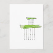 Grasshopper Stack Briefkaart (Voorkant)
