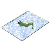 Grasshopper Whimsical Cartoon Art Notitieboek (Linkerzijde)