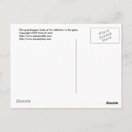 Grasshoppers Briefkaart (Achterkant)