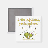 Grasshoppers delen Hoppiness Magneet (Voorkant / Achterkant)