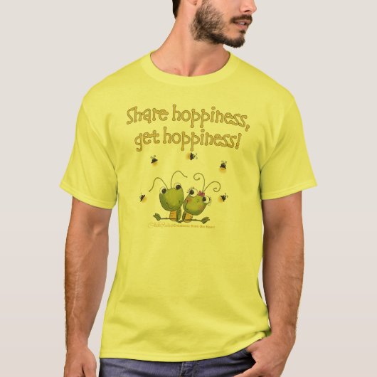 Grasshoppers delen Hoppiness T-shirt (Voorkant)