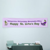 Grasshoppers, druiven en bier St. Urho Banner (Beurs)