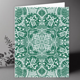 Grasshoppers Mandala Art Blank Bedankkaart