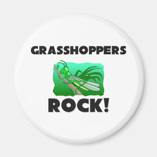 Grasshoppers Rock Magneet (Voorkant)