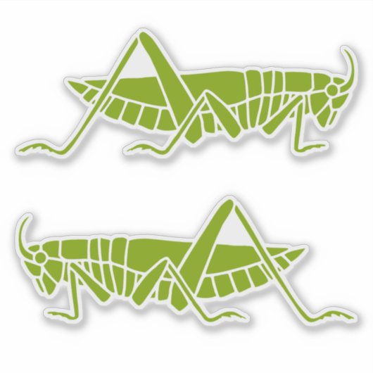 Grasshoppers Sticker (Voorkant)