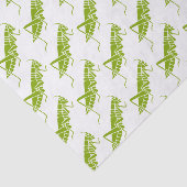 Grasshoppers Tissuepapier (Detail)