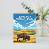 Grasslands National Park Canada Briefkaart (Staand voorkant)