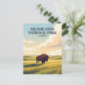 Grasslands National Park Canada Briefkaart (Staand voorkant)