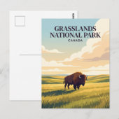 Grasslands National Park Canada Briefkaart (Voorkant / Achterkant)