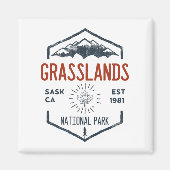 Grasslands National Park Canada  Magneet (Voorkant)