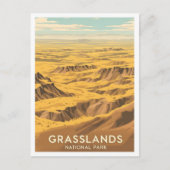 Grasslands National Park Saskatchewan Canada Briefkaart (Voorkant)