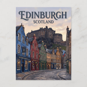 Grassmarket Edinburgh Schotland Briefkaart