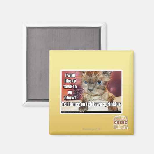 Grassprinkler timer magneet (Voorkant / Achterkant)