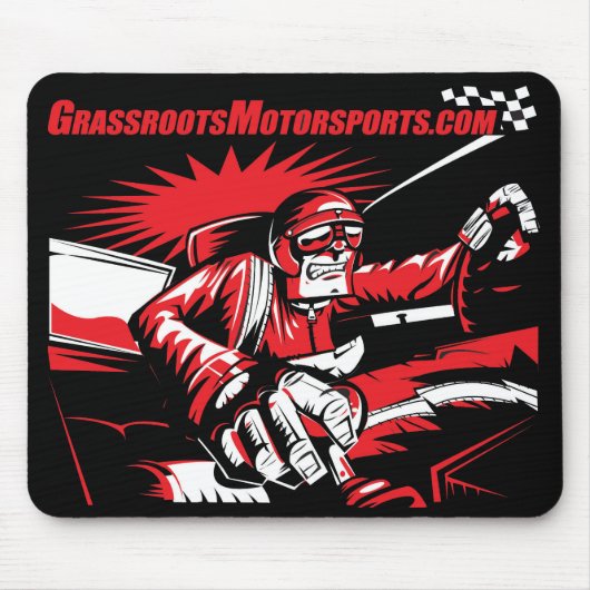 Grassroots-motorsport Mousepad Muismat (Voorkant)