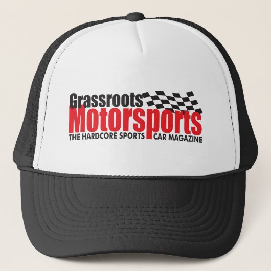 Grassroots-motorsport Trucker Hat Pet (Voorkant)