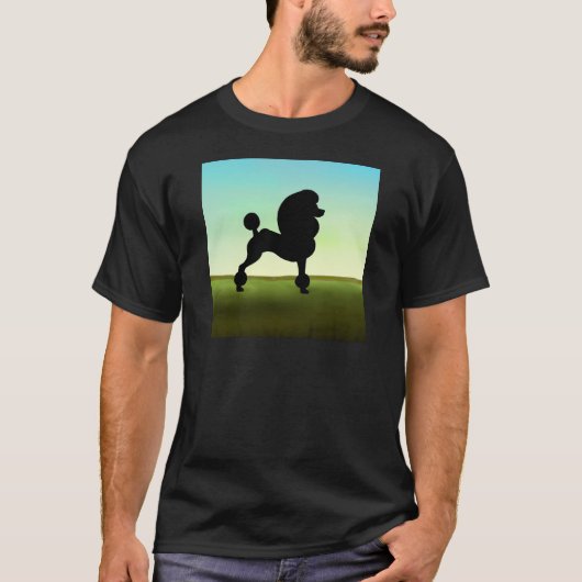 Grassy Field Standard Podle T-shirt (Voorkant)