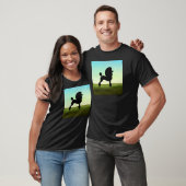 Grassy Field Standard Podle T-shirt (Unisex)