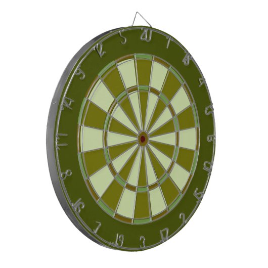 Grassy Green Dartbord (Voorkant Links)