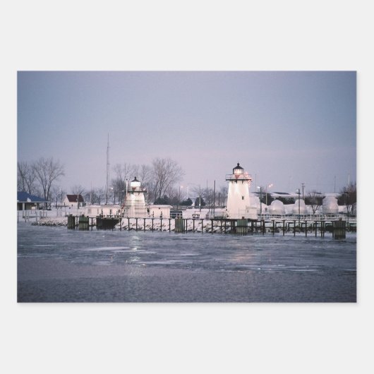 Grassy Island Range Lightverpakkingpapier Inpakpapier Vel (Voorkant)