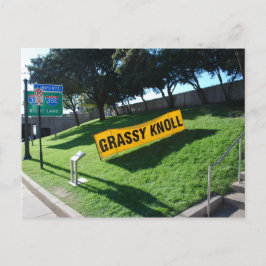 Grassy Knoll in Dealey Plaza Briefkaart