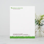 Grassy Landscape letterhead Briefhoofd Sjabloon (Staand voorkant)
