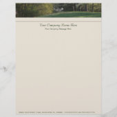 Grassy Landscape Letterhead Gepersonaliseerd Briefhoofd (Voorkant)