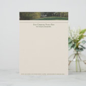 Grassy Landscape Letterhead Gepersonaliseerd Briefhoofd (Staand voorkant)