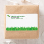 Grassy Landscape Shipping Label (Insitu)