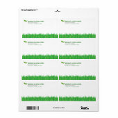 Grassy Landscape Shipping Label (Full Sheet)