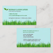 Grassy Landscape Visitekaartje (Voorkant / Achterkant)