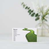 Grassy Road Visitekaartje (Staand voorkant)