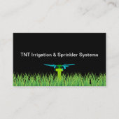grassystemen en irrigatie visitekaartje (Voorkant)