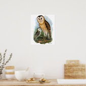 Grasuil Canvas Print (Keuken)