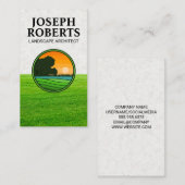 grasveld | Natuur Logo Visitekaartje (Voorkant / Achterkant)