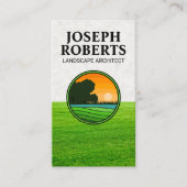 grasveld | Natuur Logo Visitekaartje (Voorkant)