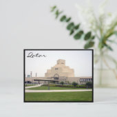 grasveld van het Doha-museum Briefkaart (Staand voorkant)