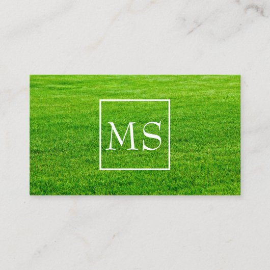 grasveld visitekaartje (Voorkant)