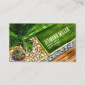 Grasverzorging en landschapsarchitectuur - waterve visitekaartje (Voorkant)