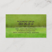 Grasverzorging en landschapsarchitectuur - waterve visitekaartje (Achterkant)