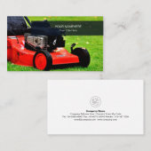 grasverzorging gras maaien tuinman landschap visitekaartje (Voorkant / Achterkant)